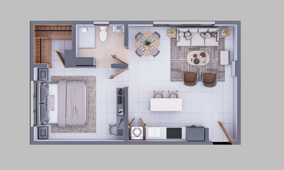 Proyecto de apartamentos en venta en El Millón – foto 4