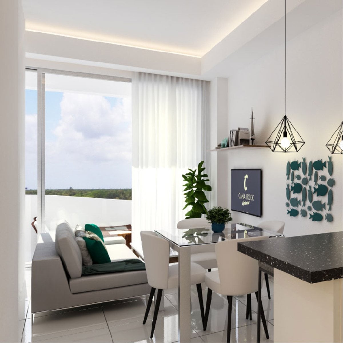 Penthouse en Punta Cana, Hard Rock Golf – foto 7