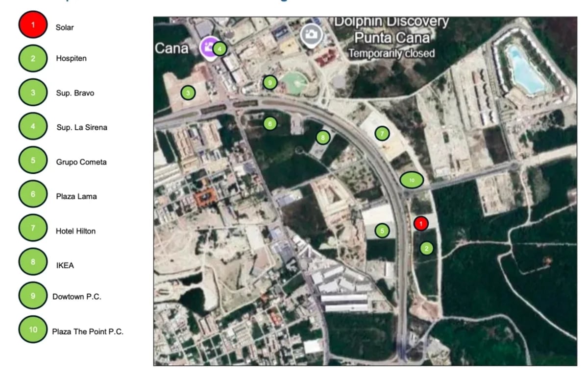 Terreno 8,080 m² en Boulevard turístico Punta Cana – foto 1