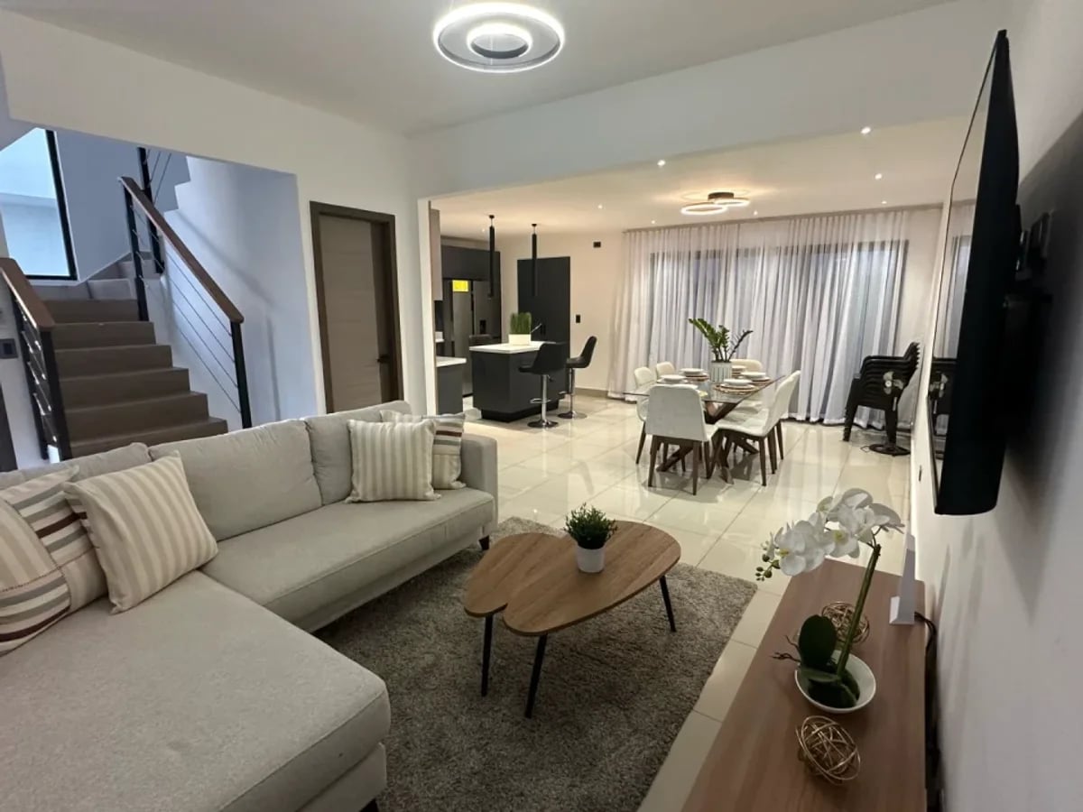 Villa en Bávaro, Punta Cana, amueblada, para inversión. – foto 5