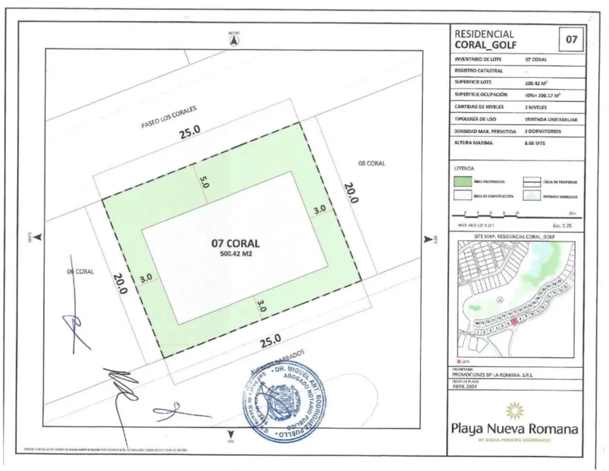 Terreno en Playa Nueva Romana con Golf y Playa – foto 2