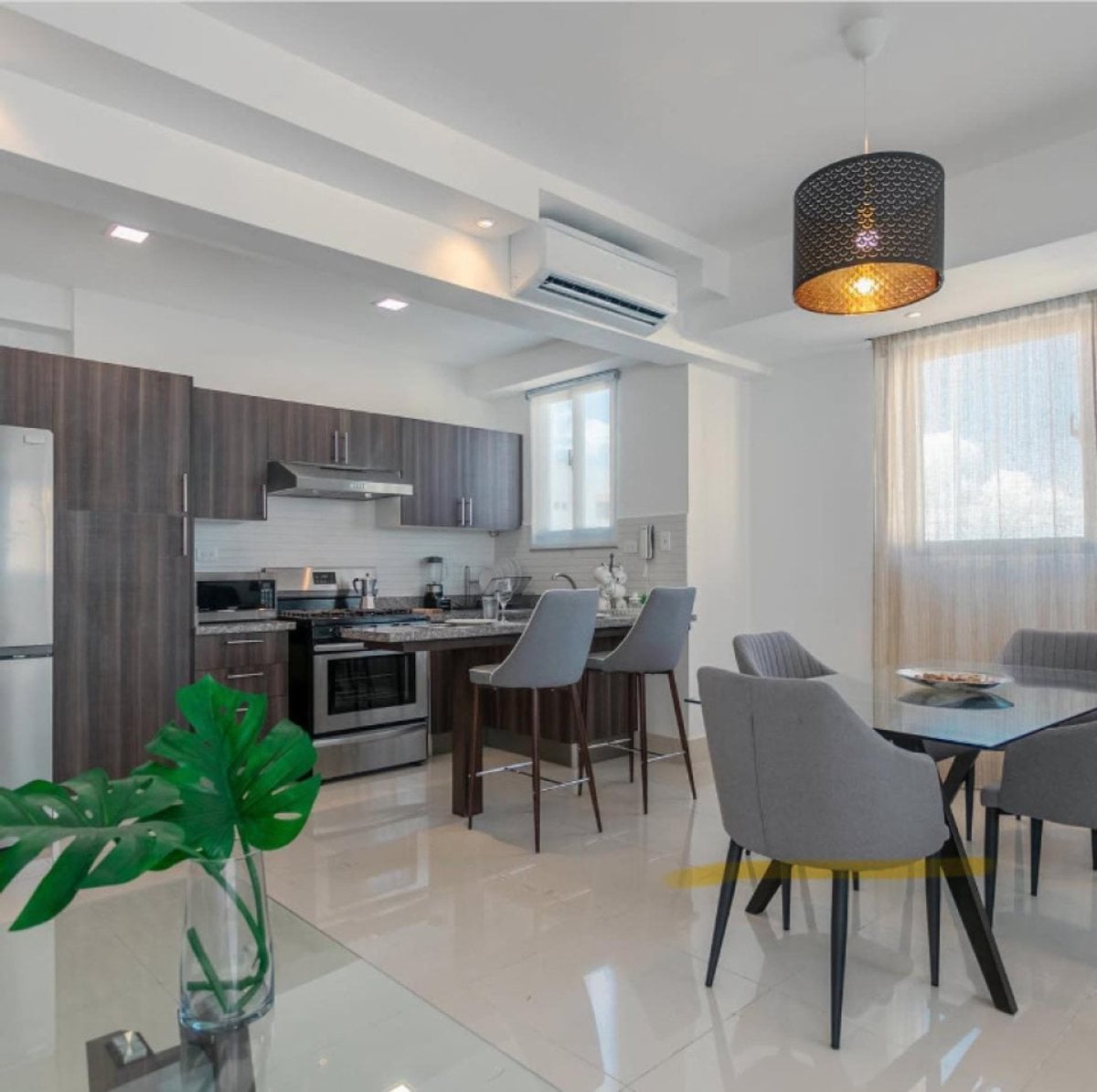 Apartamento en alquiler en Amueb. 1 habitación, Naco – foto 1