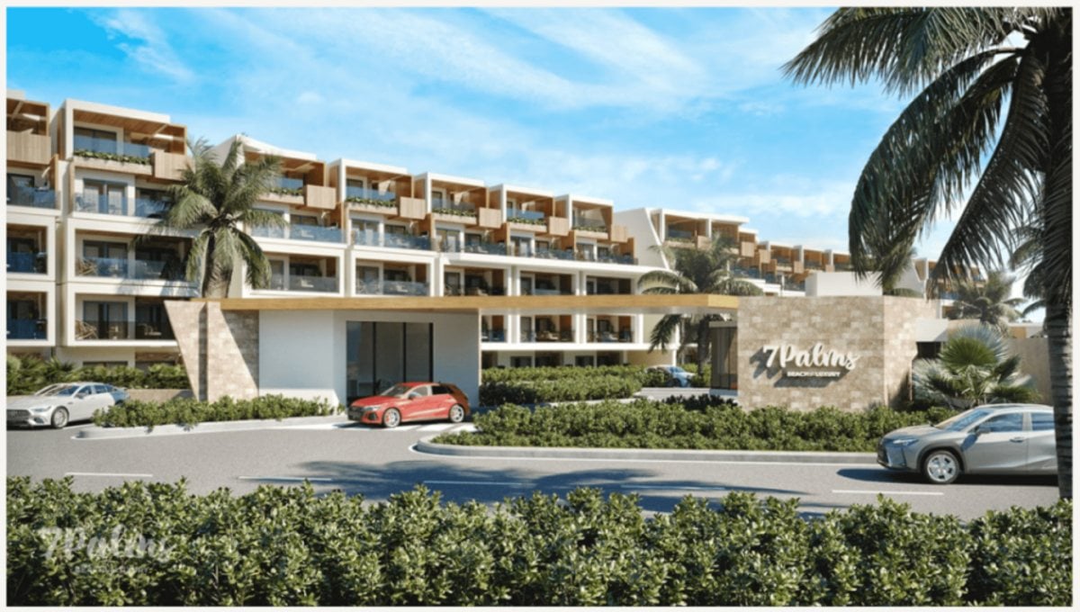 Apartamento con vista a la piscina en 7PALMS , Vista Cana – foto 4