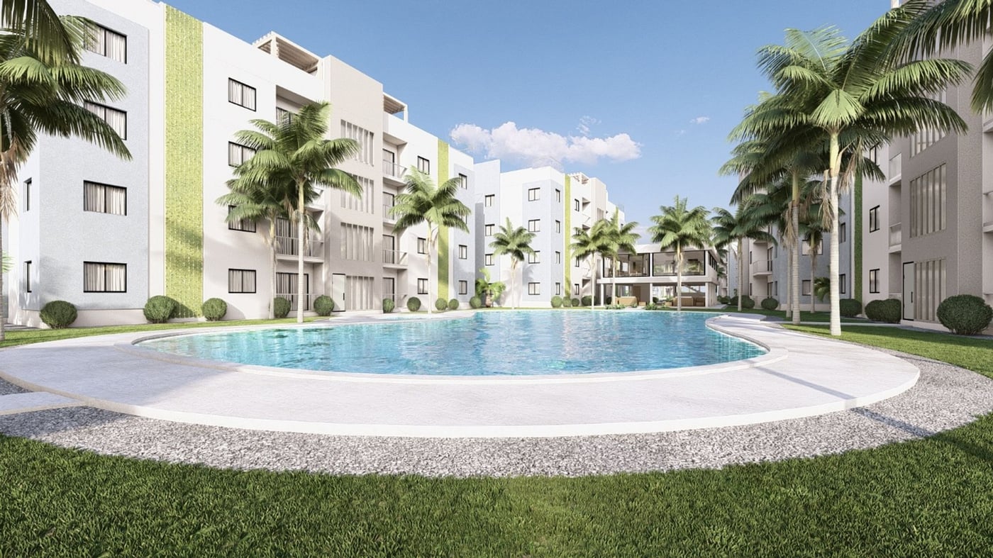 Apto 2 hab en preventa, Colinas Punta Cana – foto 1