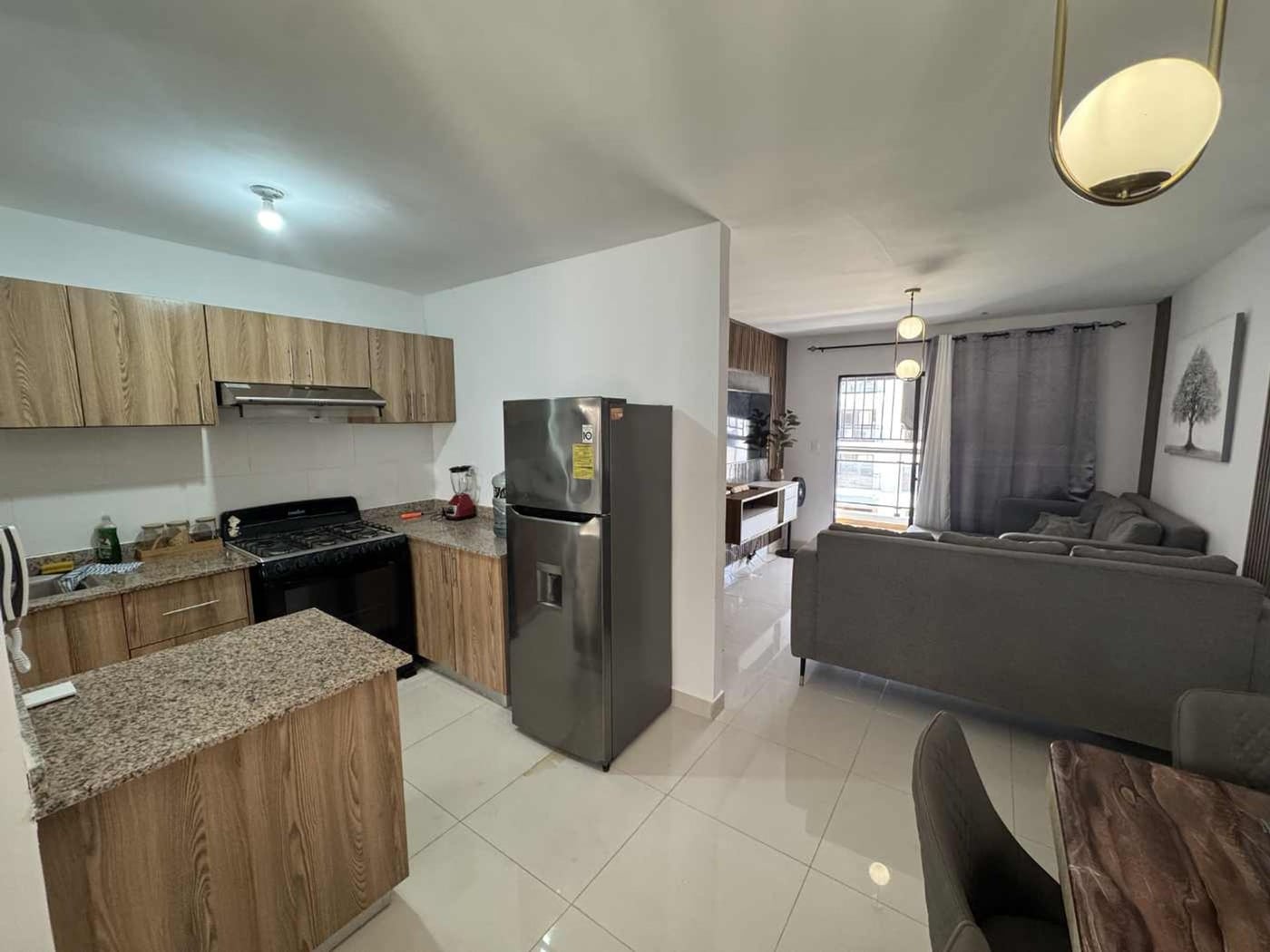 Apartmento de 3 habitaciones Amueblado Boca Chica – foto 2