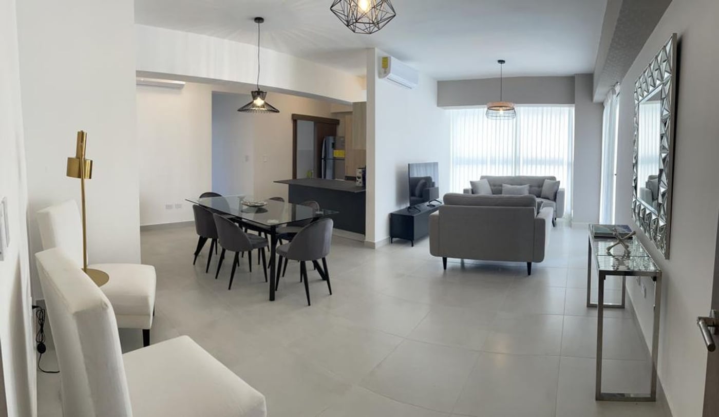 Excelente apartamento amueblado 2 habitaciones en Naco – foto 1