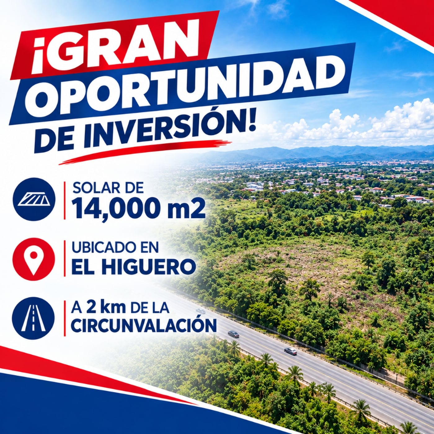 Terreno en venta / Higuero – foto 1