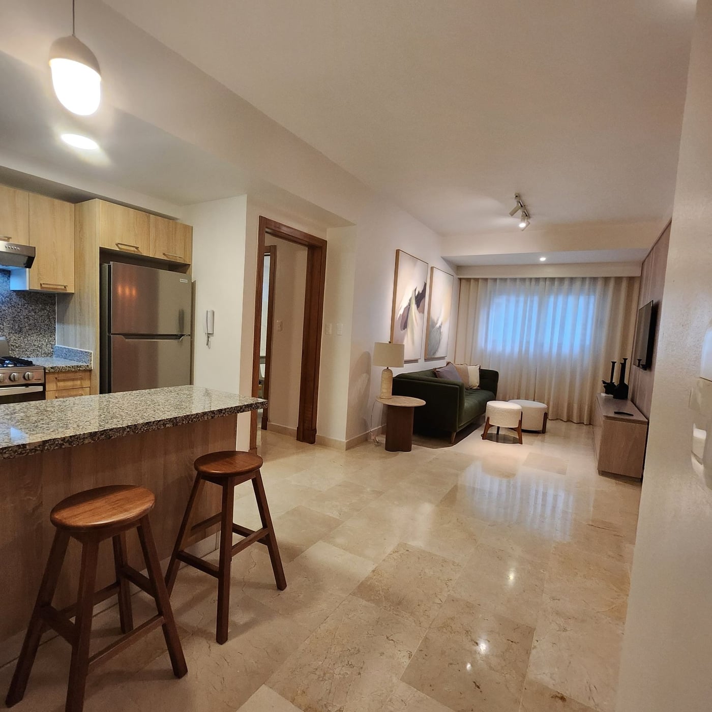 Apartamento de 1hab amueblado en Naco – foto 5