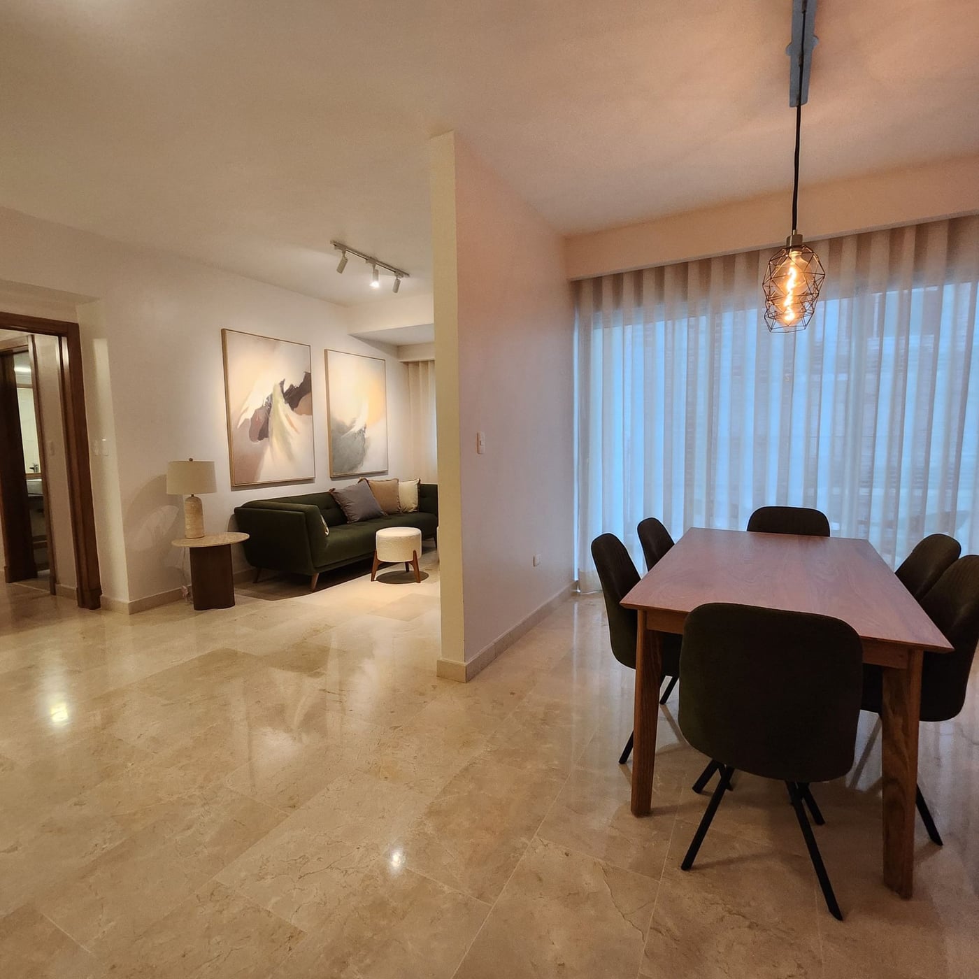 Apartamento de 1hab amueblado en Naco – foto 8