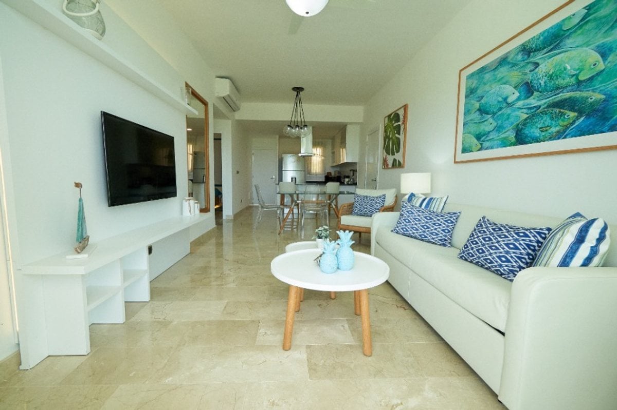 APARTAMENTO EN ALQUILER 2 DORMITORIOS BAVARO PUNTA – foto 2