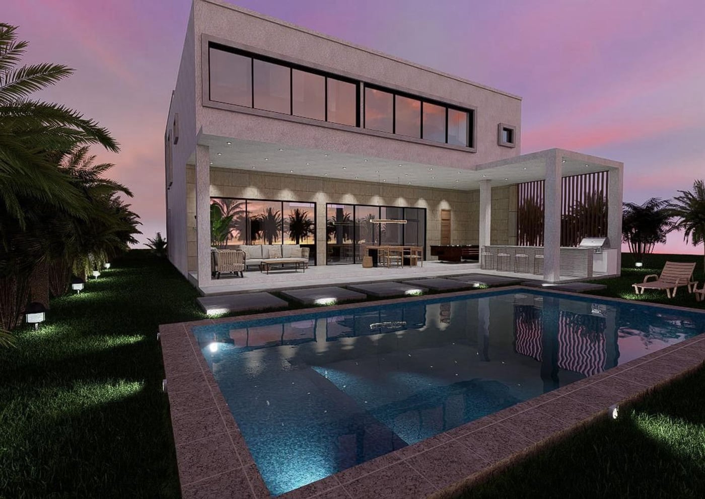 VILLA DE 6 HABITACIONES EN PLAYA NUEVA ROMANA – foto 3