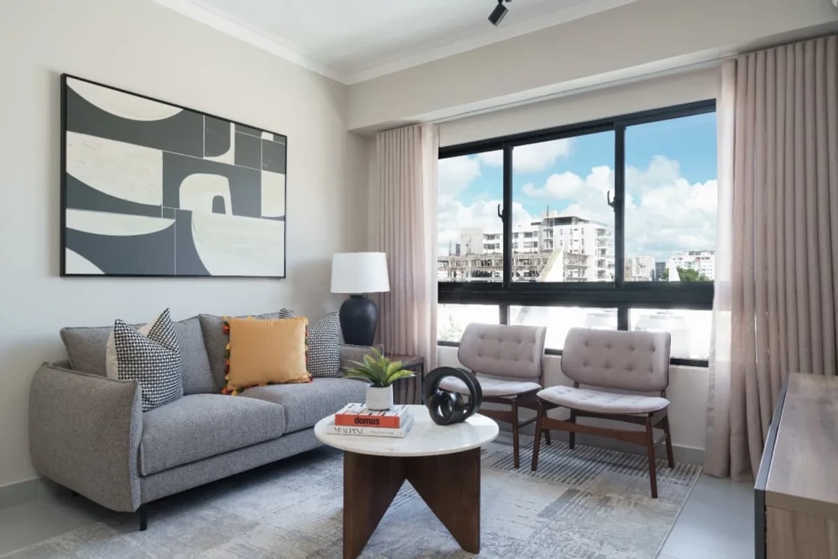 Apartamento 1 habitacion amueblado en Evaristo Morales – foto 1