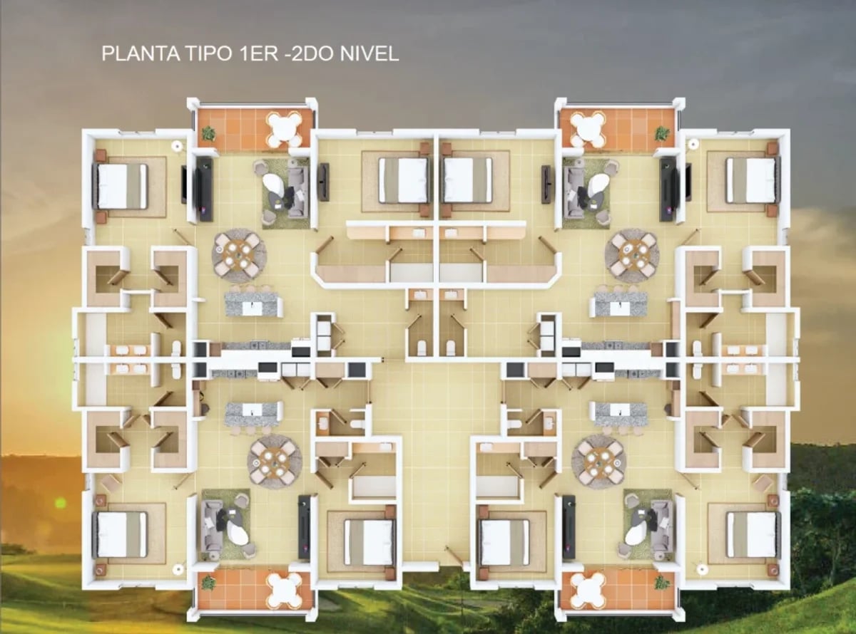 Apartamento 2H en La Estancia Golf Resort – foto 2