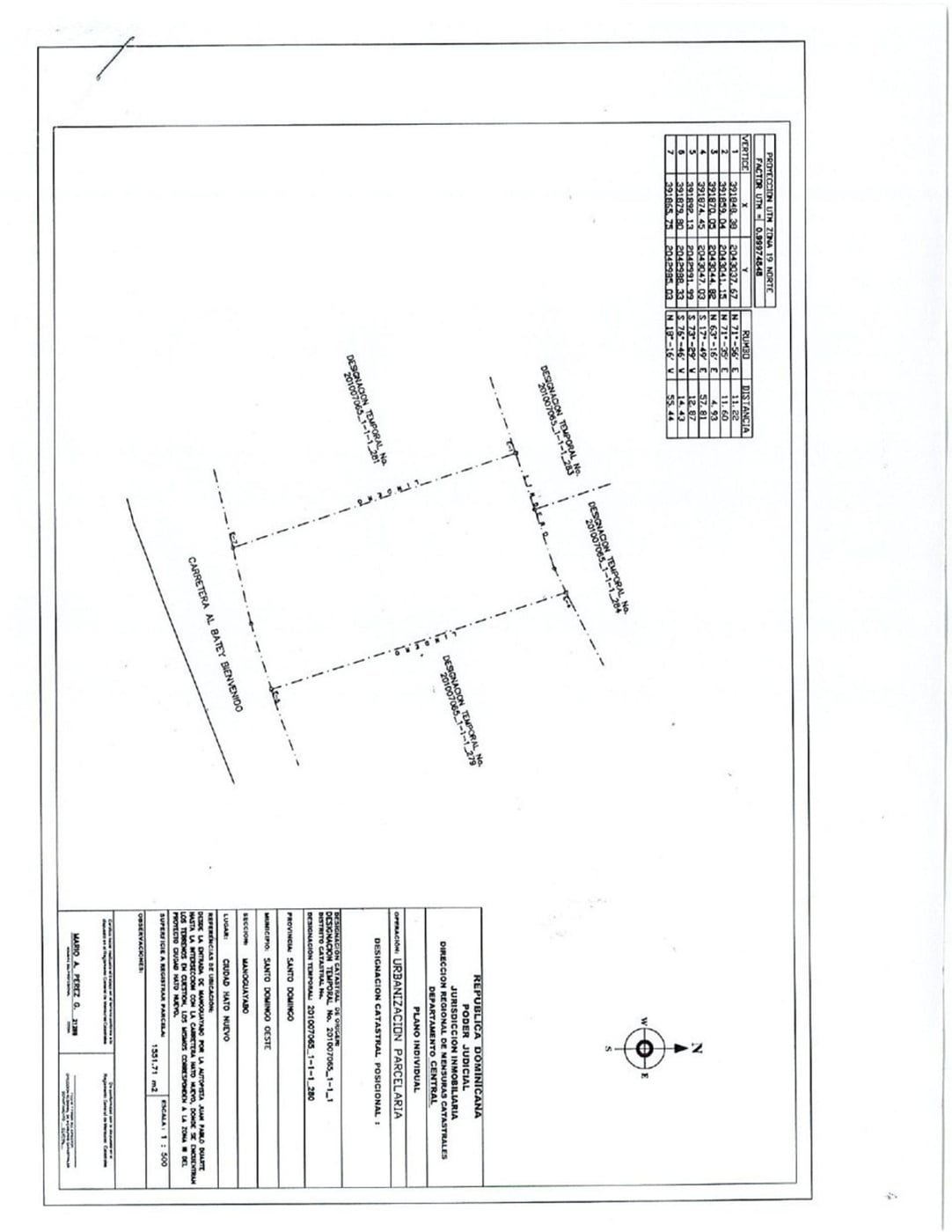 Manoguayabo | Terreno de 1,551.71 m² en venta – foto 1
