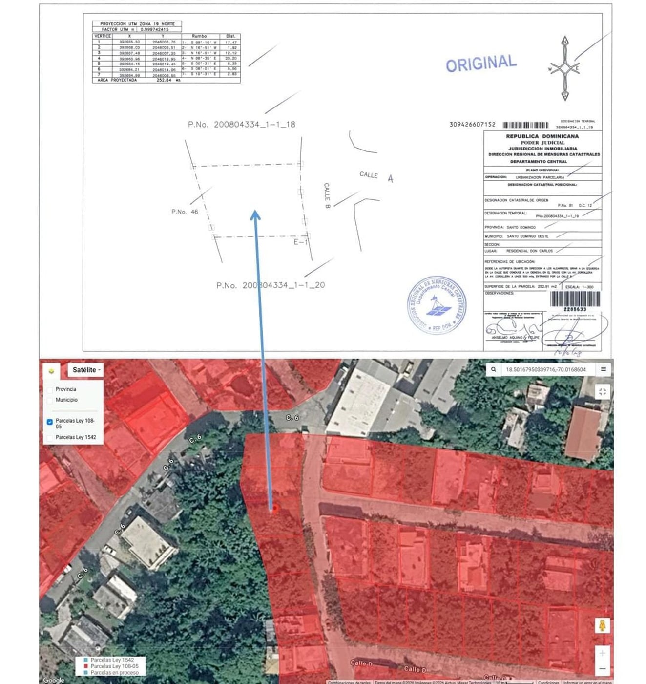 TERRENO EN VENTA 252 M² SANTO DOMINGO OESTE SANTO – foto 1