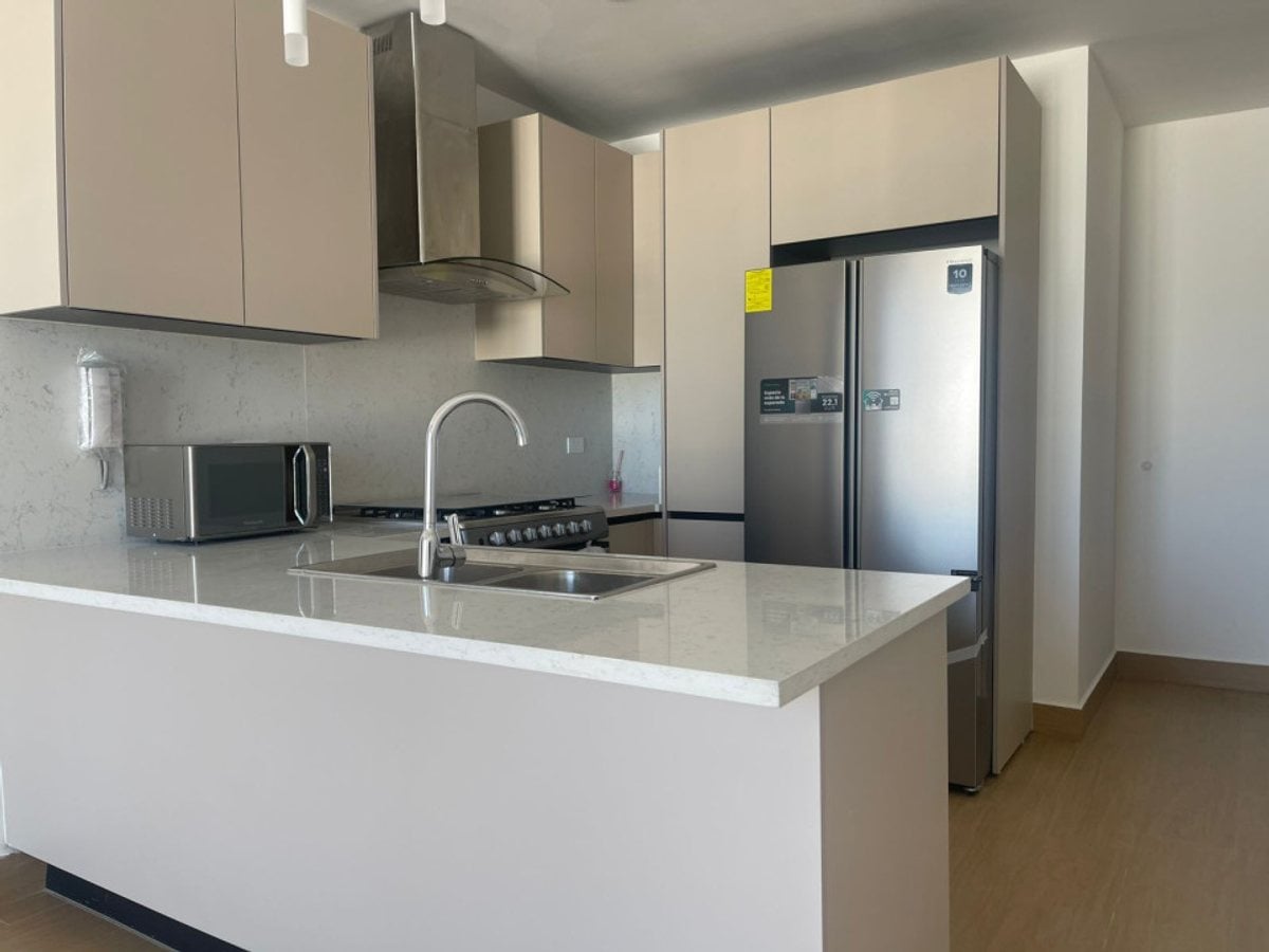 Alquiler Apartamento con Linea Blanca En Naco – foto 1