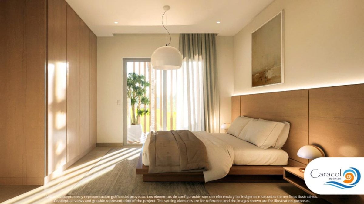 Penthouse con terraza y vista al golf en Cocotal – foto 4