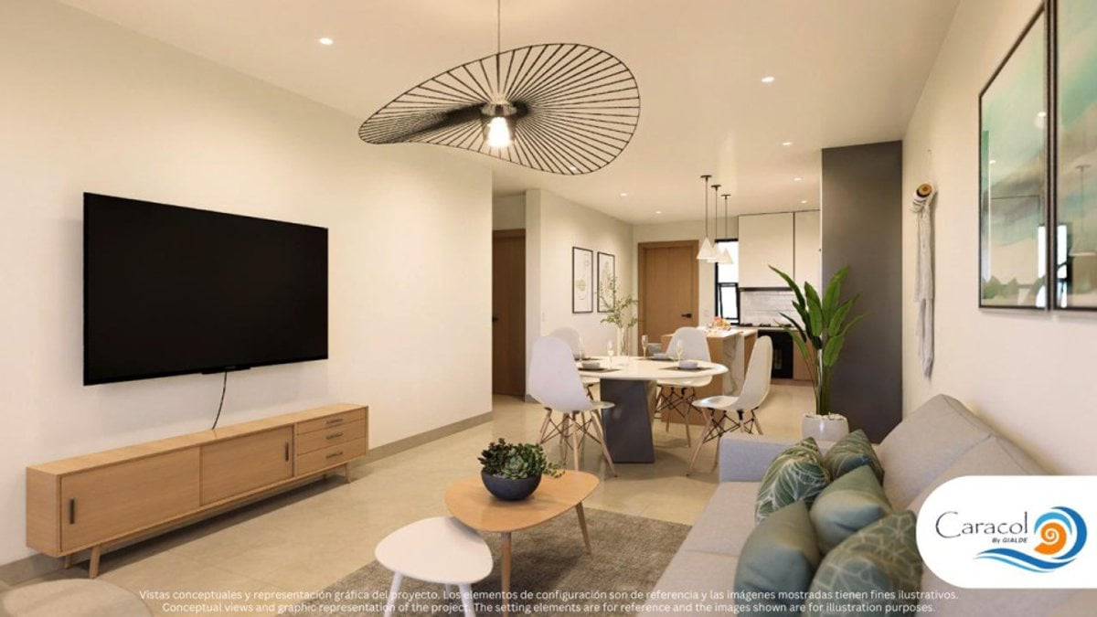 Penthouse con terraza y vista al golf en Cocotal – foto 2