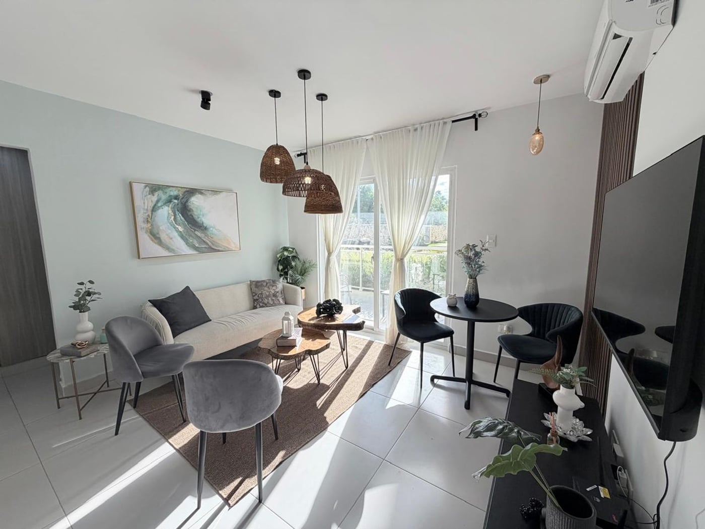 APARTAMENTO EN VENTA 2 DORMITORIOS PUNTA CANA LA A – foto 2