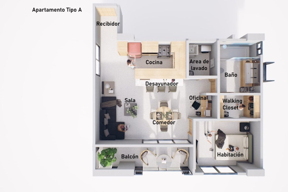 Apartamento en venta en Gazcue, Santo Domingo – foto 1
