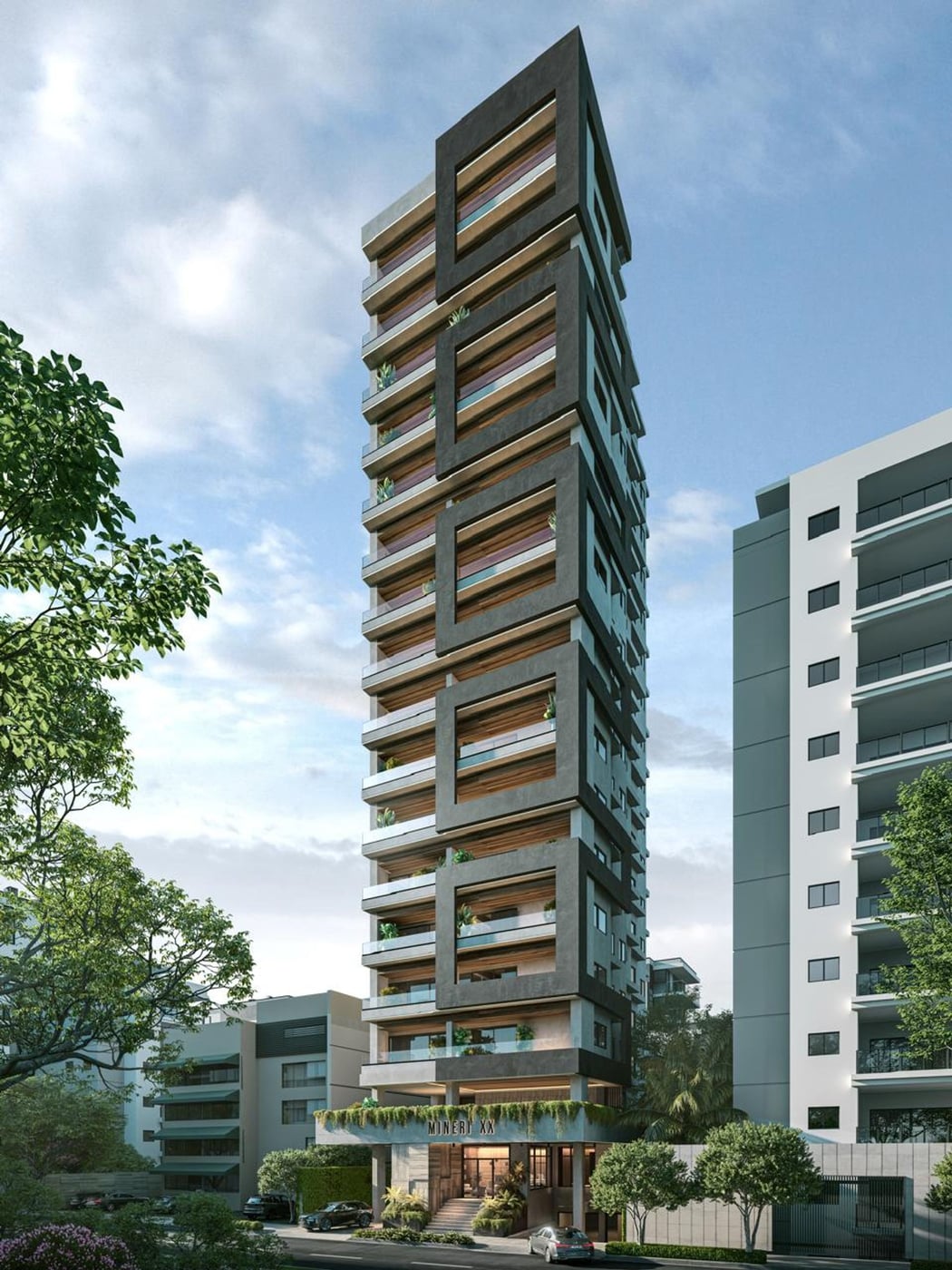 Exclusivo Proyecto de Un Apartamento por Piso – foto 1