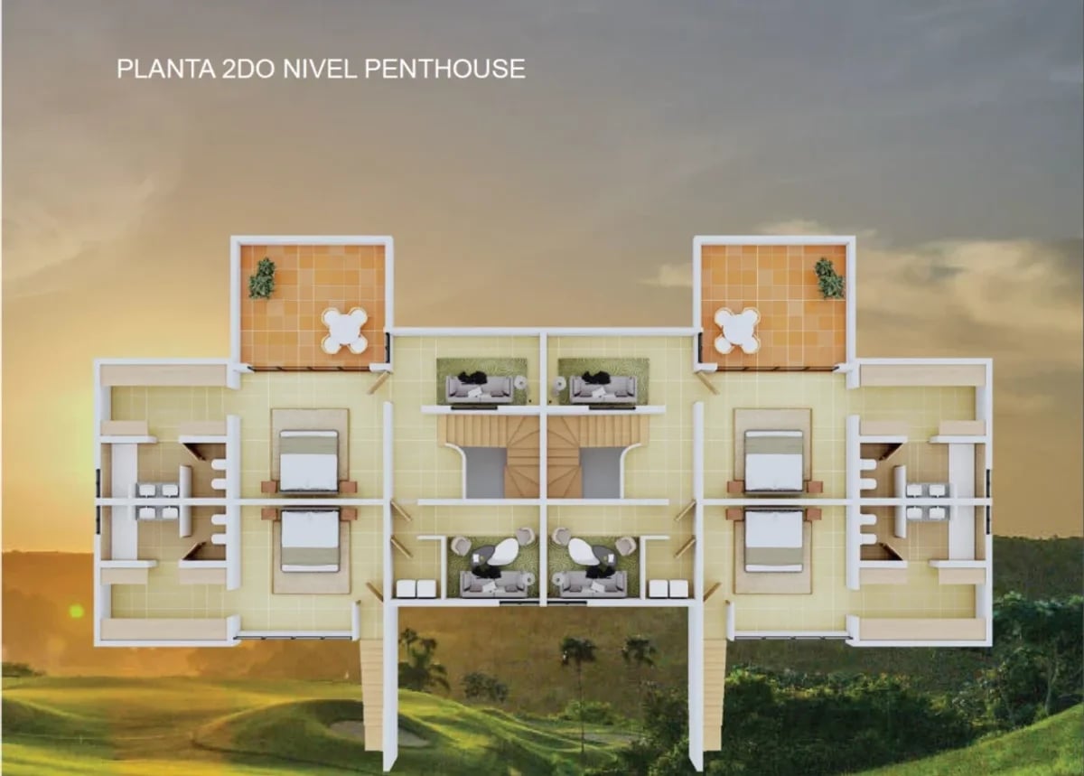 Penthouse 3H en La Estancia Golf Resort – foto 5