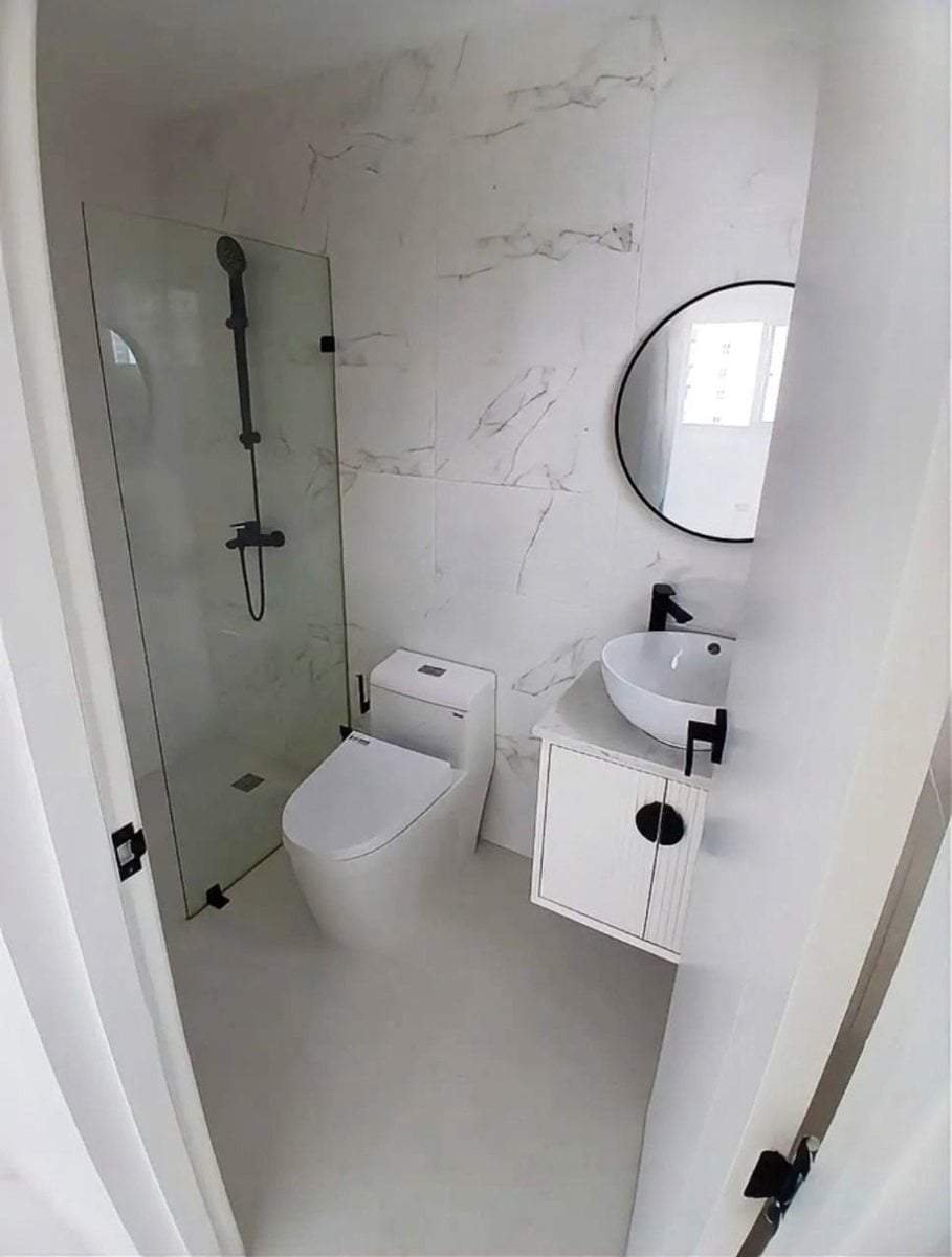 Piso alto de 2 habitaciones con vista frontal en Piantini – foto 6