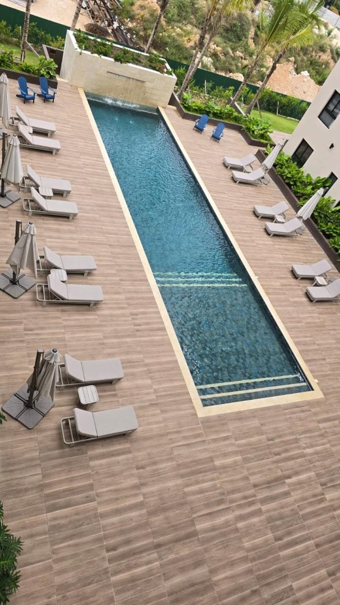 Alquiler Apt Cap Cana 1H Piscina Línea Blanca – foto 4