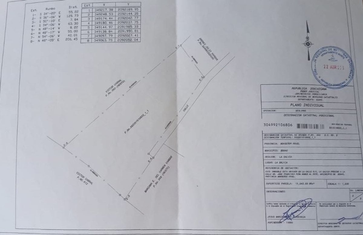 Terreno en Venta en Bonao – foto 1