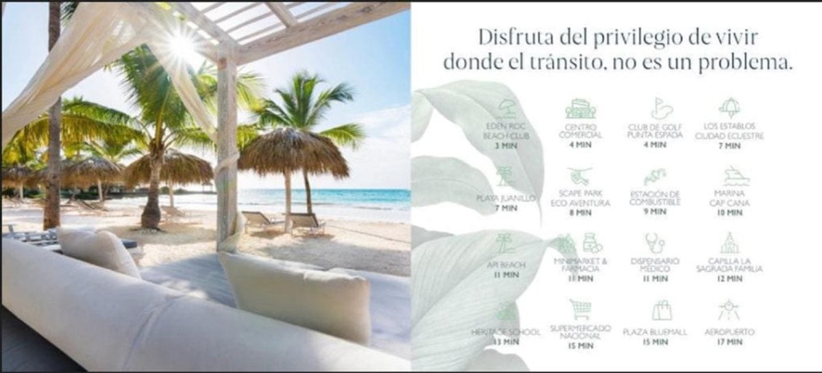 Terreno en venta en Cap Cana, 1023 m² – foto 2