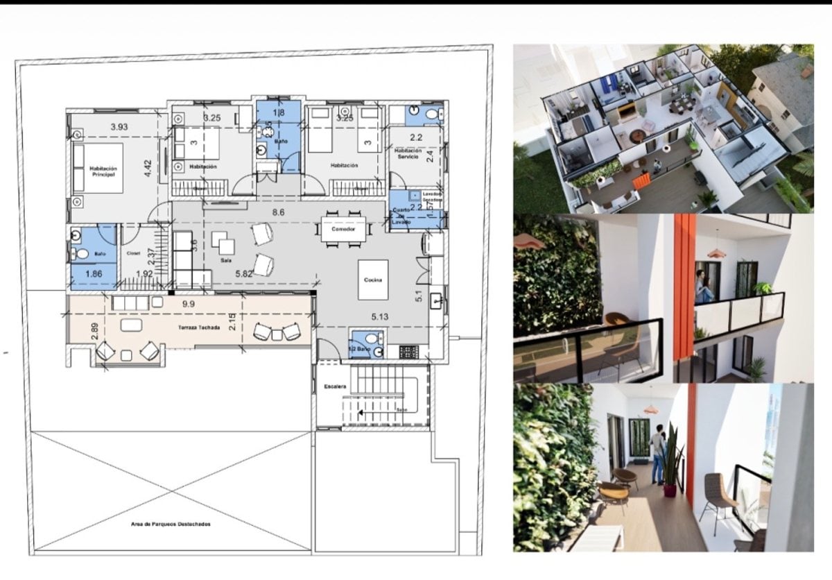 Apartamento en Prado Oriental nuevo – foto 2