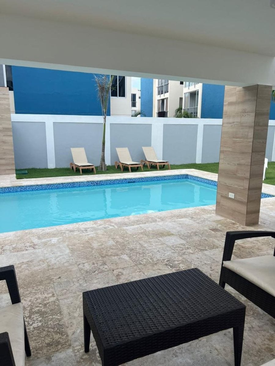 Apartamento de 1 Hab. Amueblado en Pueblo Bávaro – foto 1