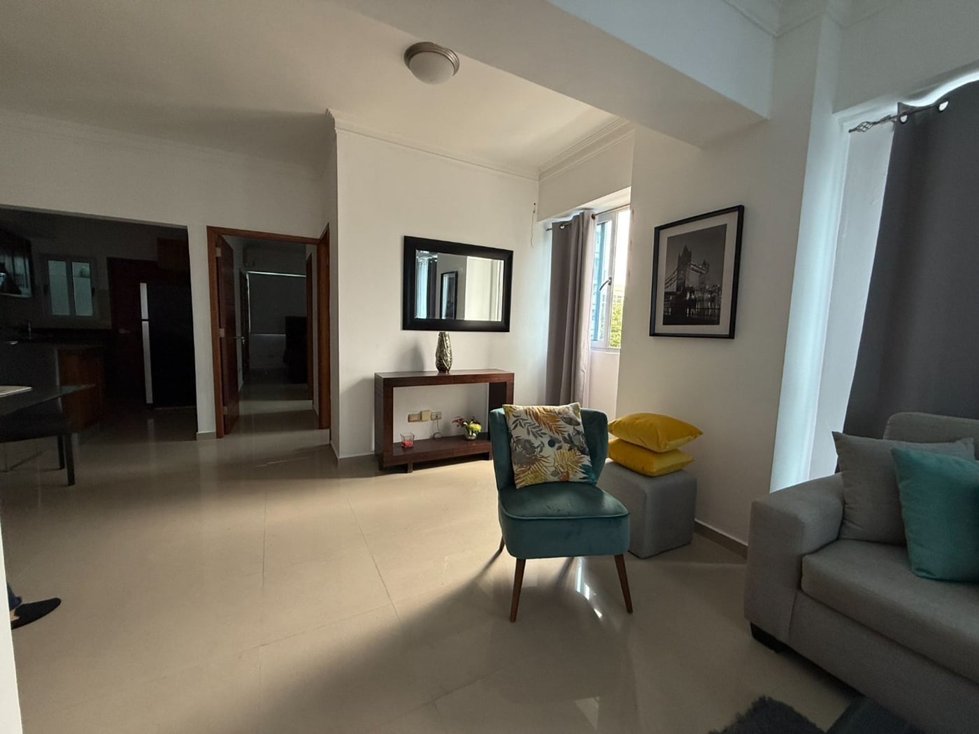 Apartamento amueblado en alquiler en Piantini, 1h – foto 3