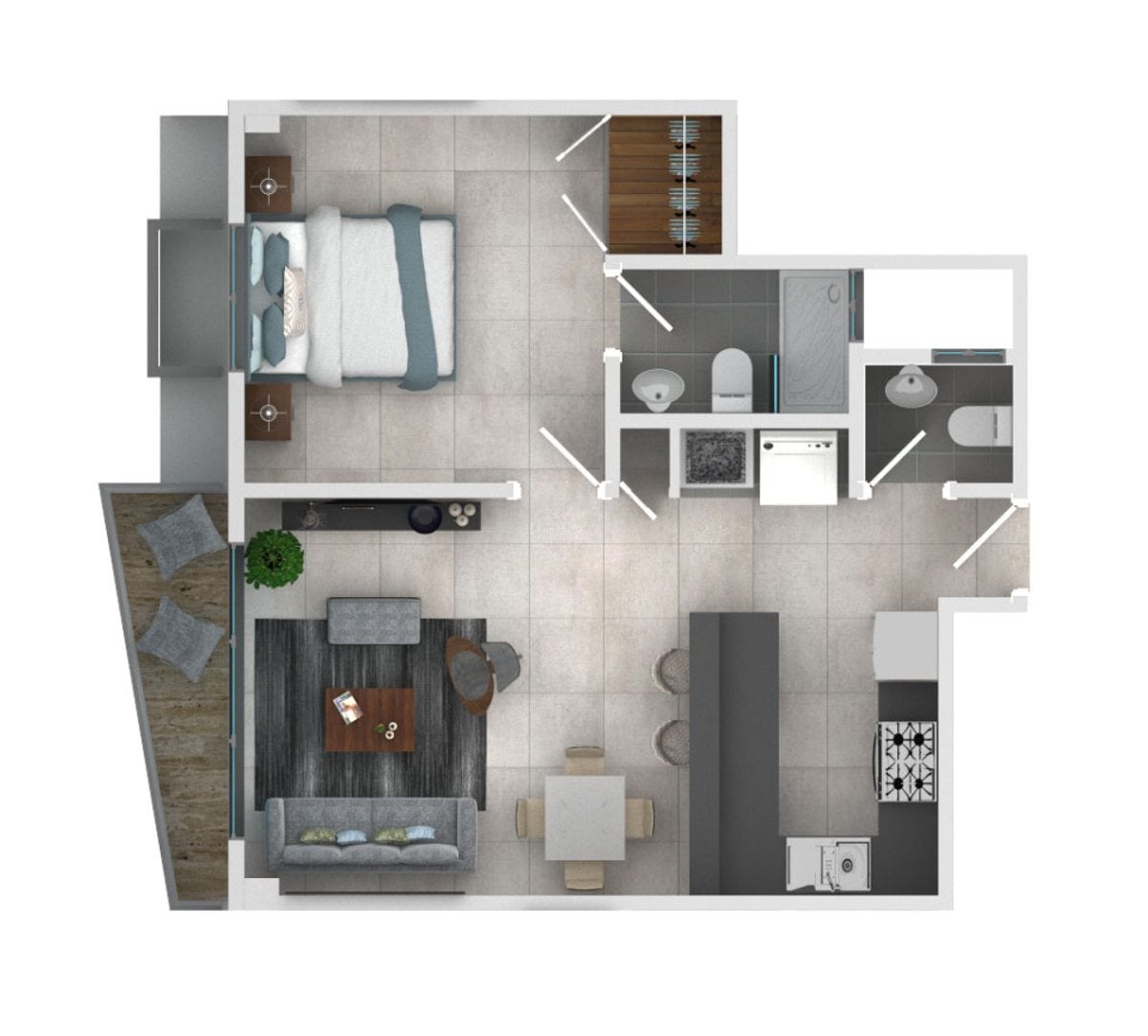 Apartamento amueblado en Punta Cana – foto 4