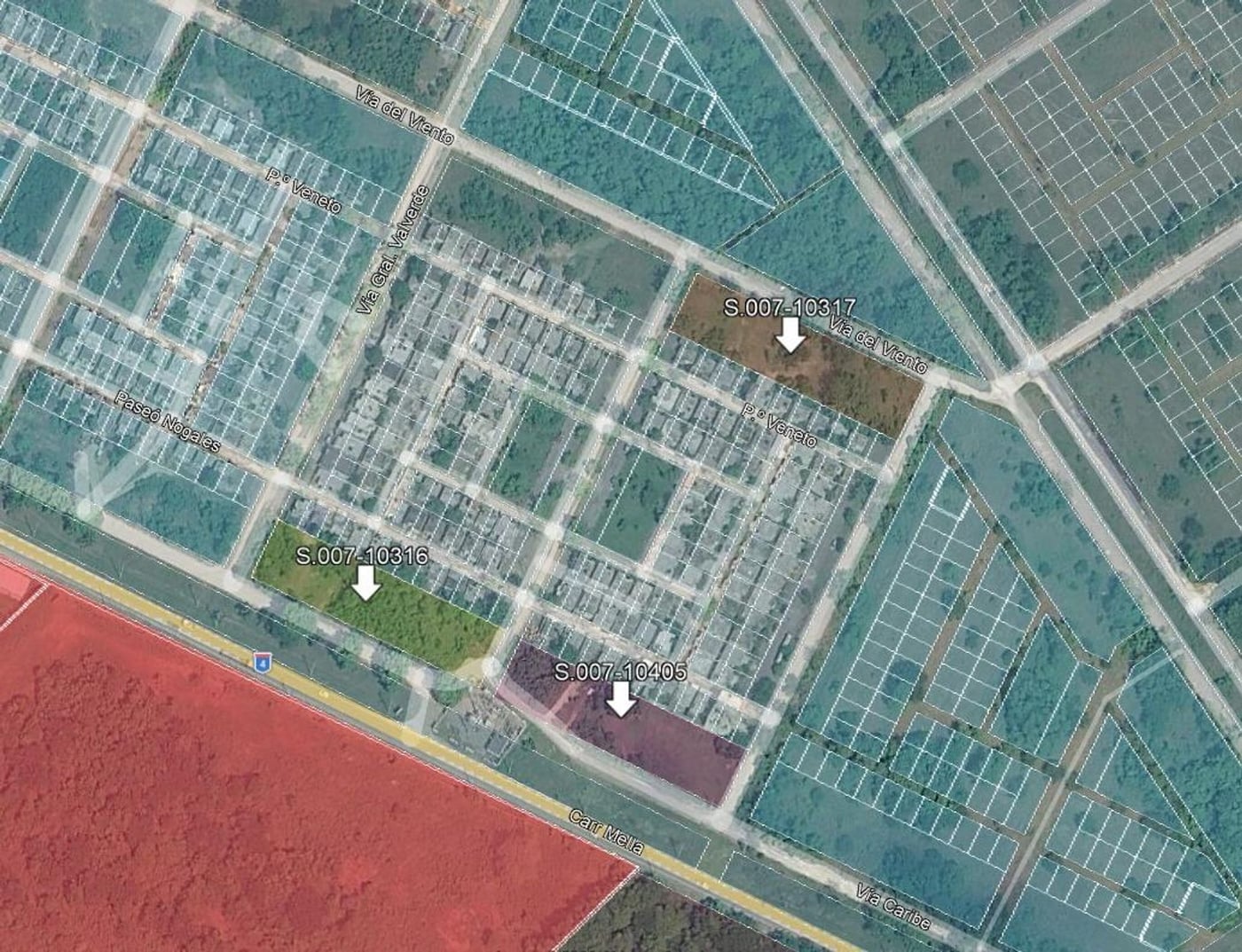 Ctra Mella Marginal Venta Solar de Esquina 3,600M² – foto 1
